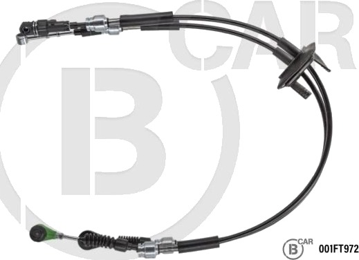 Kabel, girmekanisme B CAR 001FT972