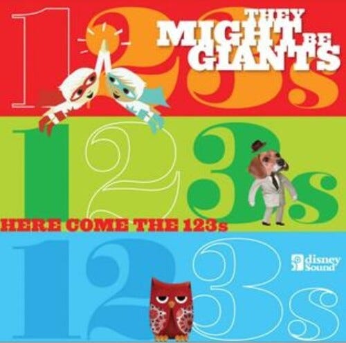 They Might Be Giants for Kids  Here Come The 123s  LP/Vinyl