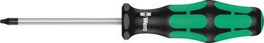 Wera 367 Torx Skrutrekker T6 60mm Håndverktøy i Svart/Grønn