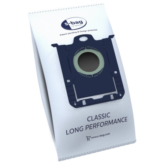 Original Støvsugerposer S-bag Classic Long Perf. syntet 4st. E201 Original Støvsugerposer S-bag Classic Long Perf. syntet 4st. E201