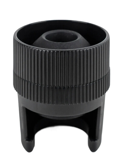 Peugeot Preserve Mousserende Vinstopper Dobbelt Funktion   Black   3 CM