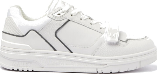 Mallet London Herre Sko Hvit 46 EU,