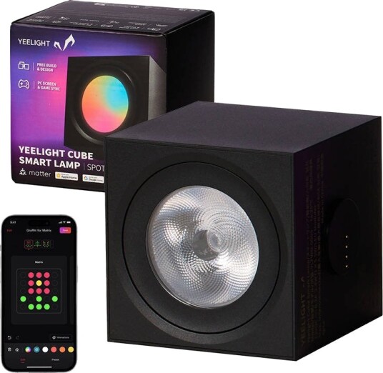 Yeelight Cube Smart Bordlampe Spot Utvidelse 12W Yeelight Cube Smart Bordlampe Spot Utvidelse 12W