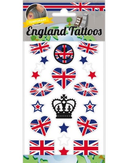 Storbritannia Midlertidige Tatoveringer