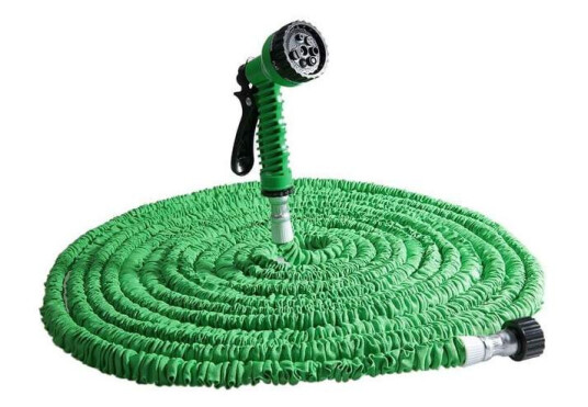 20m Magic Hose ekspanderende vannslange - Grønn