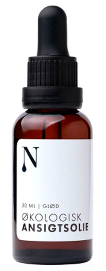 Naturligolie Naturlig Økologisk Ansigtsolie Glød 30 ml