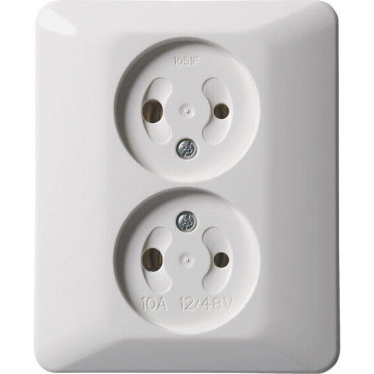 Elko Stikkontakt Dobbel Innfelt 12V - 6910402