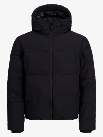 Jack and Jones Vesterbro Puffer Jacket Sort L