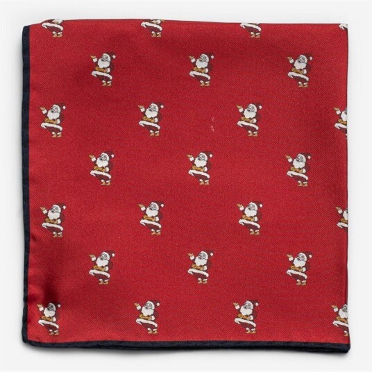 Petronius 1926 Pocket Square Red Petronius 1926 Pocket Square Red