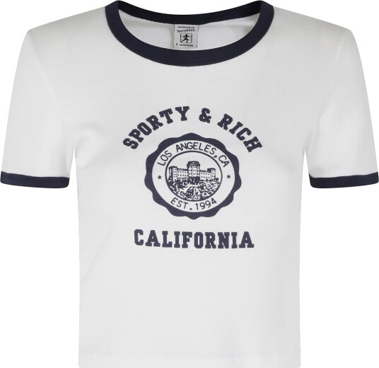 Sporty & Rich Dame Topper Hvit M,