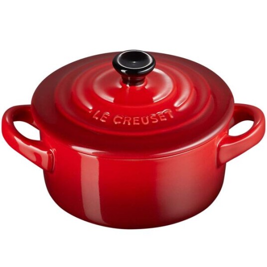 Le Creuset  Minigryte ildfast form 10 cm cerise