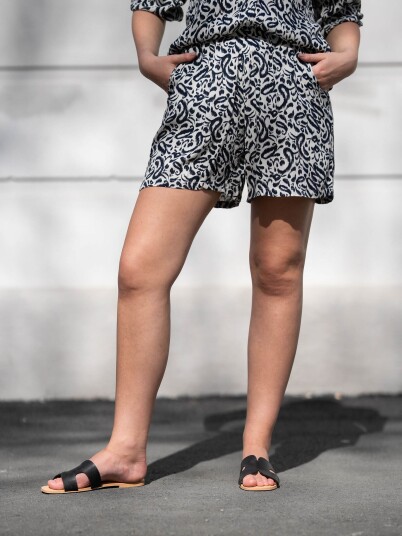 Ichi Marrakech AOP Shorts 5 Flerfarget S