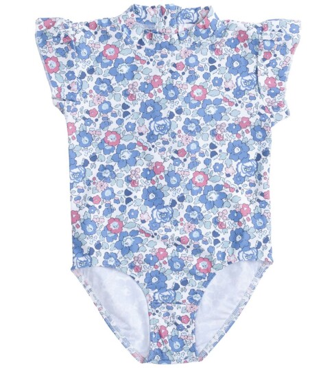 Petit Crabe Betsy B Beaa Badedrakt Liberty© fabric 2-3 år