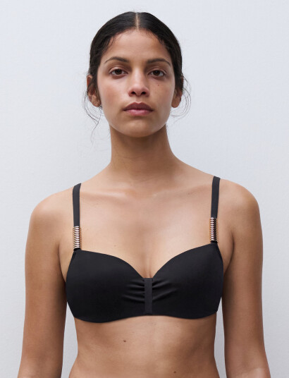 Chantelle Beach Icon T-Shirt Underwired - Black - E x 85