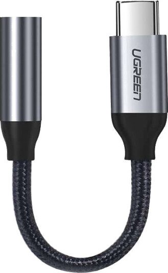 Ugreen USB-C til 3,5 mm Mini Jack Adapter - Grå