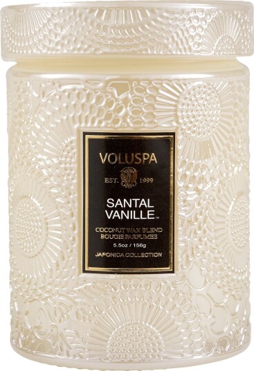 Voluspa Santal Vanille Mini Glass Jar Voluspa Santal Vanille Mini Glass Jar
