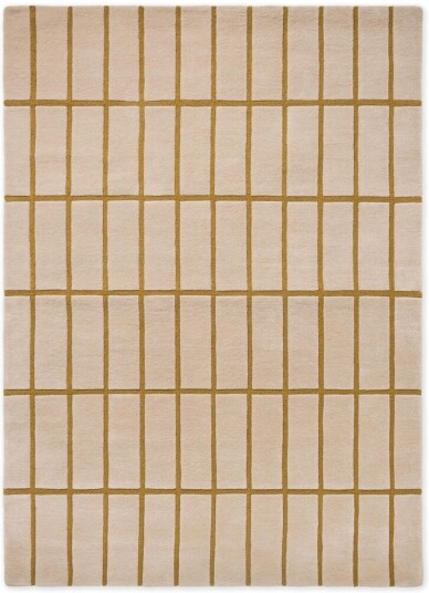 Marimekko Tiiliskivi ullteppe Bronze Yellow 200x280 cm