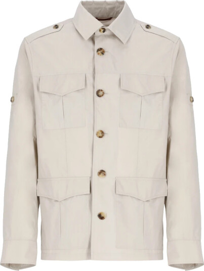 Brunello Cucinelli Herre Jakker Beige 2XL,