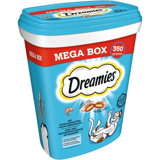 Dreamies Megaboks Laks 350 G Dreamies Megaboks Laks 350 G