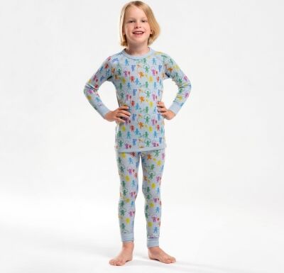 Safa Jumpy Ullsett Blå/grå 80 Safa Jumpy Ullsett Blå/grå 80