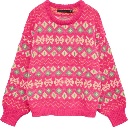 Vero Moda Dame Strikkevarer Rosa XS,