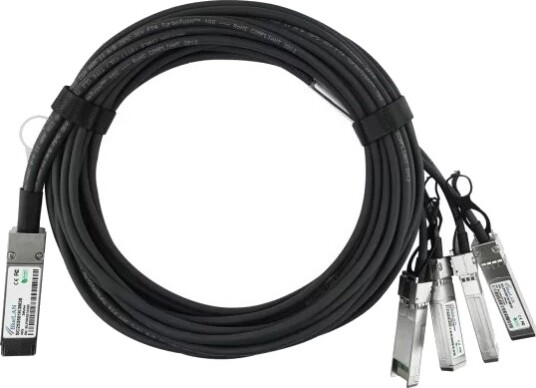 Blueoptics Qsfp 40G 4Sfp 10G Cab 1M Cm Bl Sfp 1 M