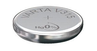 Varta V315 Sølvoksid Batteri til Kamera 20 mAh Varta V315 Sølvoksid Batteri til Kamera 20 mAh