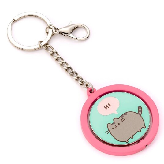 Pusheen Nøkkelring Hi Bye Spinner Pusheen Nøkkelring Hi Bye Spinner