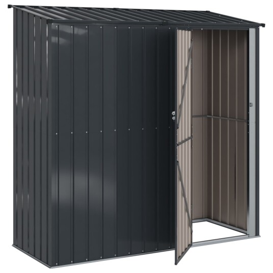  Hageskur Antrasitt 203 x 85,5 x 200 cm Metall