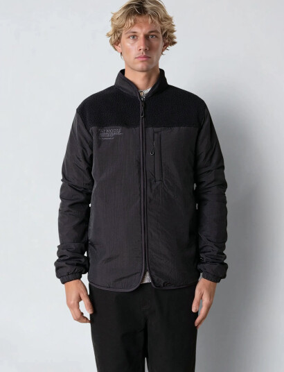Fat Moose Vester Fleece Jacket - Black - XL Fat Moose Vester Fleece Jacket - Black - XL