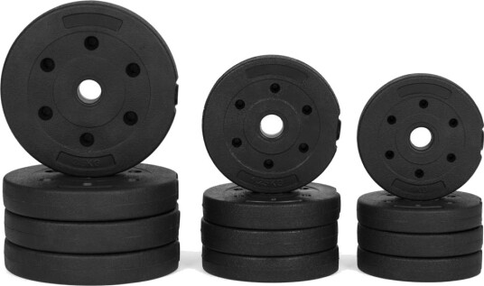 Justerbare manualer 2x10 kg treningssett 20 kg Justerbare manualer 2x10 kg treningssett 20 kg
