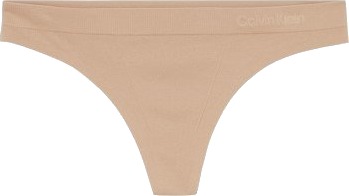 Calvin Klein Truser Fusion Flex Thong Beige polyamid X-Small Dame
