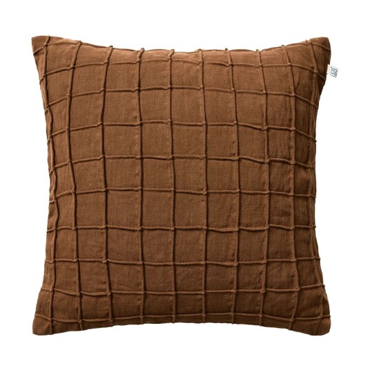 Chhatwal & Jonsson Jammu putetrekk 50 x 50 cm Cognac Chhatwal & Jonsson Jammu putetrekk 50 x 50 cm Cognac