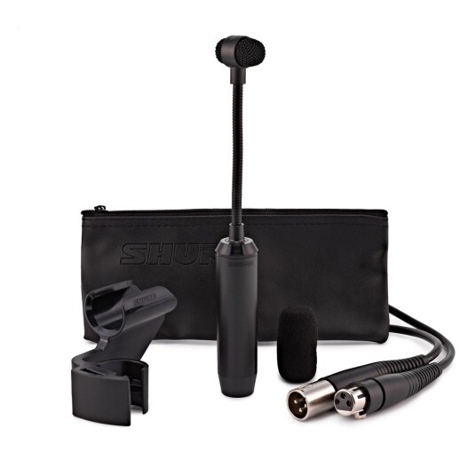 Shure PGA98D Cardioid Condenser Drum Microphone with XLR Cable Shure PGA98D Cardioid Condenser Drum Microphone with XLR Cable