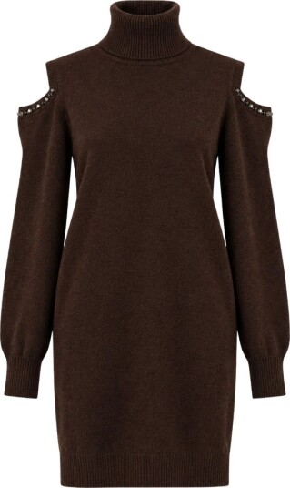 Twinset Dame Kjoler Brun M,