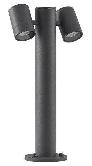Lucande Maloney sokkellampe, 2 lyskilder, 50 cm