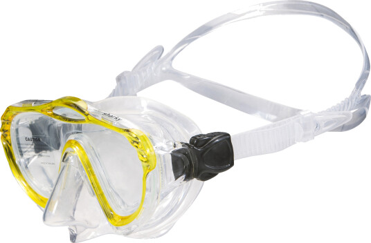 Mares Sharky Mask, dykkermaske, barn STD Yellow/Clear Mares Sharky Mask, dykkermaske, barn STD Yellow/Clear