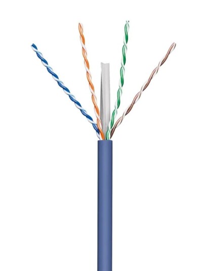 Pro UTP-nettverkskabel Cat 6a 100 m Blå Halogenfri Pro UTP-nettverkskabel Cat 6a 100 m Blå Halogenfri