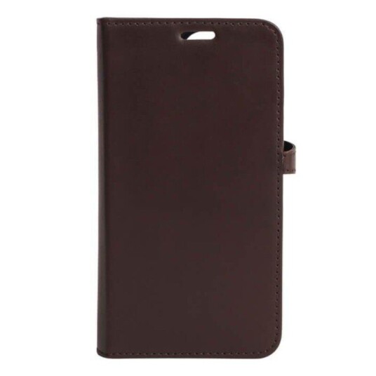 Gear Buffalo Flip Deksel i Ekte Skinn med Lommebok for iPhone 13 Pro - Brun