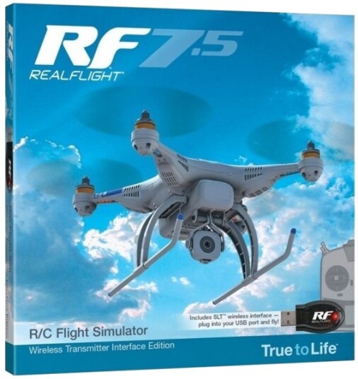 RealFlight 7.5 Wireless SLT™ Transmitter Interface Edition