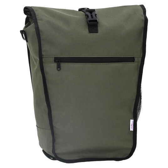 vidaXL Sykkelveske Olivengrønn 34 x 16 x 59 cm Polyester