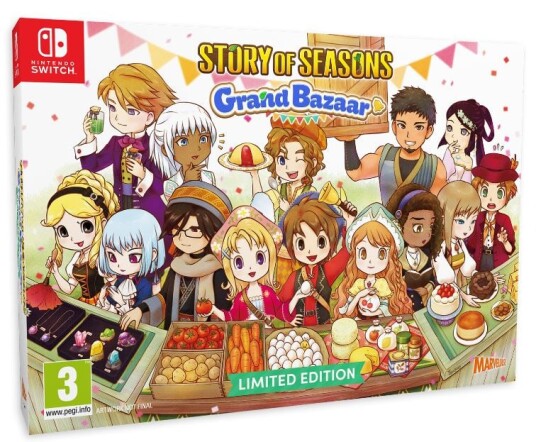 Story of Seasons: Grand Bazaar Limited Edition Switch Story of Seasons: Grand Bazaar Limited Edition Switch