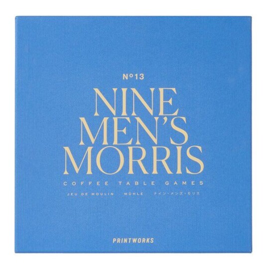 Printworks Classic Brettspill Nine Men’s Morris I Elegant Treutforming Printworks Classic Brettspill Nine Men’s Morris I Elegant Treutforming
