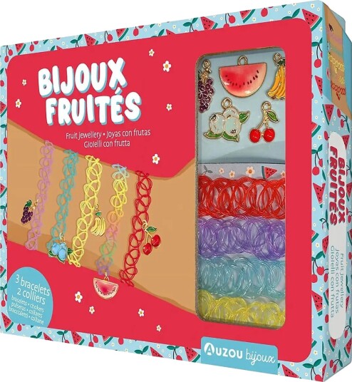 Auzou Jewellery Factory Bracelets And Fruit Pendants Multi/Patterned One Size Auzou Jewellery Factory Bracelets And Fruit Pendants Multi/Patterned One Size