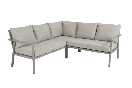 Brafab Samvaro sofagruppe Khaki med sand pute 2 st 2 seter ende & hjørne