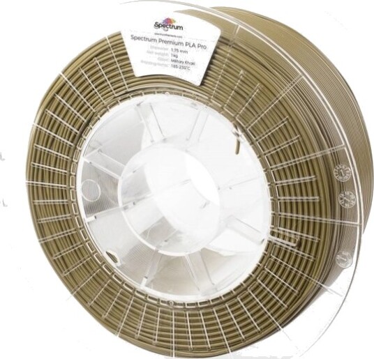 Spectrum PLA Pro Filament 1.75 mm 1000 g Khaki 80138 Spectrum PLA Pro Filament 1.75 mm 1000 g Khaki 80138
