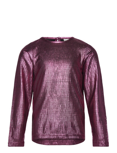 The New Tnprudence L_S Pleat Tee Purple 98/104