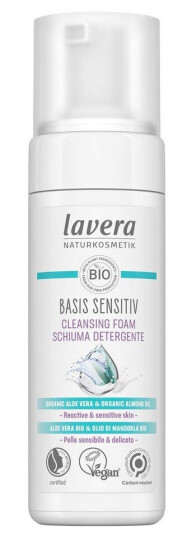 Lavera Basis Sensitiv Cleansing Foam 150 ml Lavera Basis Sensitiv Cleansing Foam 150 ml