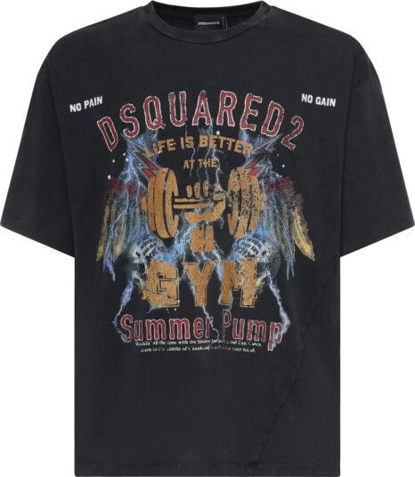 Dsquared2 Herre Topper Grå S,