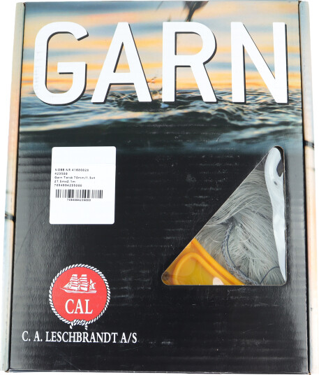 CAL Torskegarn 63mm/1,5x4 50x1,9m Sjøgarn Til Torsk